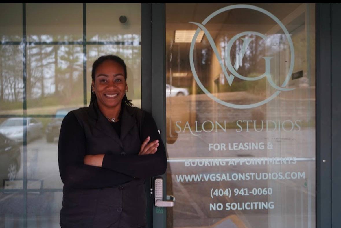 Loctician Valeria Porter at Virtuously Gifted Salon